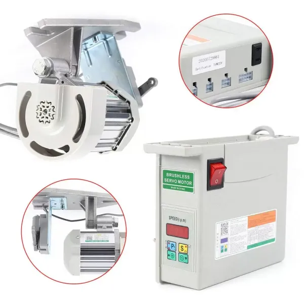 650W industriële naaimachine borstelloze motor 4K RPM servomotor Laag stroomverbruik industriële machine 650W industriële naaimachine borstelloze motor 4K RPM servomotor Laag stroomverbruik industriële machine