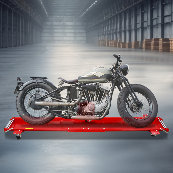 1250Lbs Hoogwaardig Materiaal Motorfietsdrager voor Autoshows, Motorwinkels, 4S-winkels, Garages