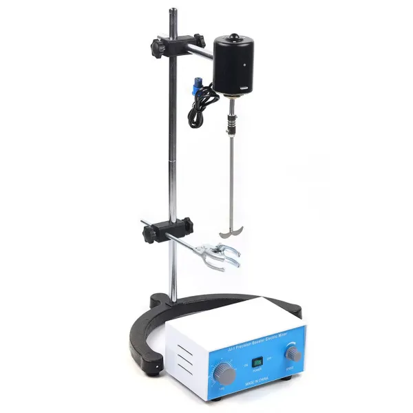 120 W elektrische mengkraan Mixer biochemisch laboratoriumgereedschap 0-120 minuten