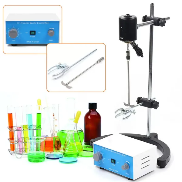 120 W elektrische mengkraan Mixer biochemisch laboratoriumgereedschap 0-120 minuten