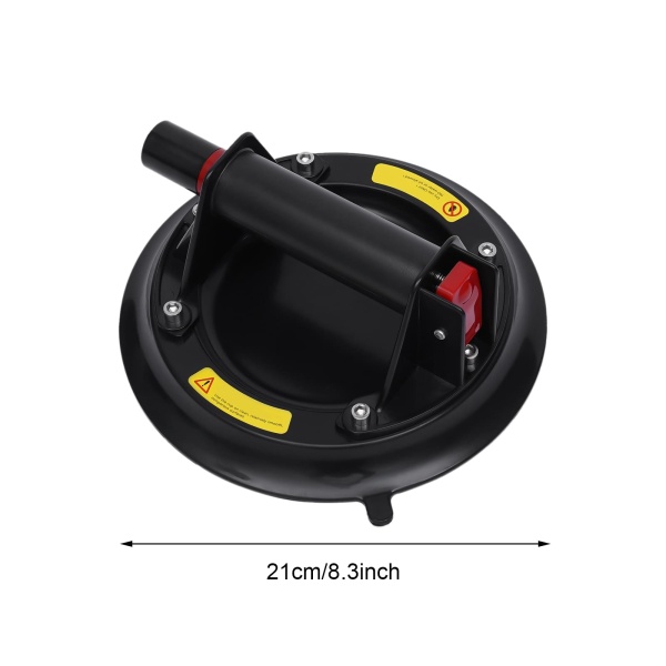 Set van 2 raamvacuümzuigheffers - voor vlakke en gladde oppervlakken - maximale belasting: 220 lbs