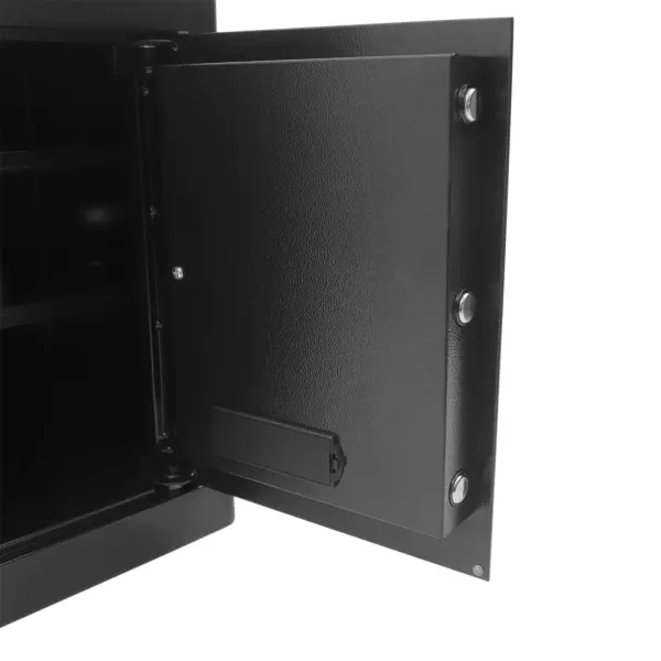 Elektronische sleutelschakelaar van 45 liter - Afneembare dubbele scheidingswand met batterij - Kleine kluis van 45 cm hoog Elektronische sleutelschakelaar van 45 liter - Afneembare dubbele scheidingswand met batterij - Kleine kluis van 45 cm hoog