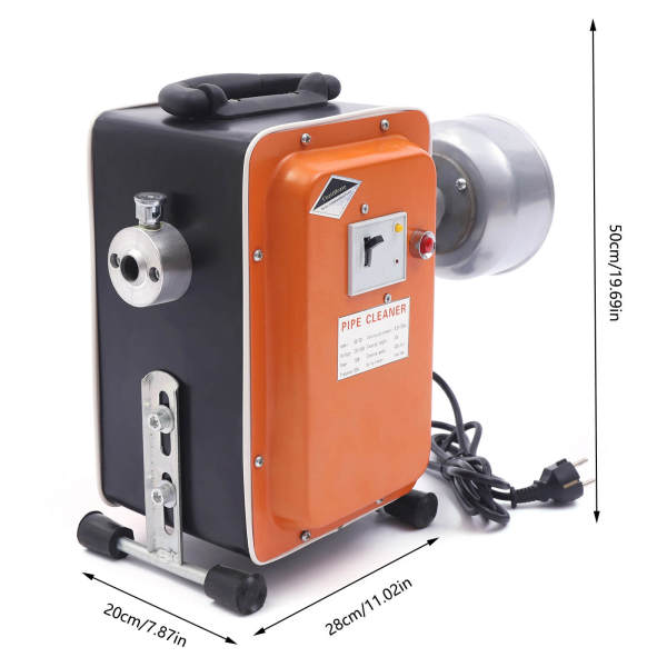 Afvoerreiniger - Reinigingsspiraal - 20 mm - 150 mm - Voor leidingreiniging - 750 W Afvoerreiniger - Reinigingsspiraal - 20 mm - 150 mm - Voor leidingreiniging - 750 W