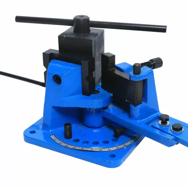 Metalen buigmachine voor lintstaalband, platstaal, rondstaal en hoekstaal, handmatige buigmachine max. 120° Metalen buigmachine voor lintstaalband, platstaal, rondstaal en hoekstaal, handmatige buigmachine max. 120°