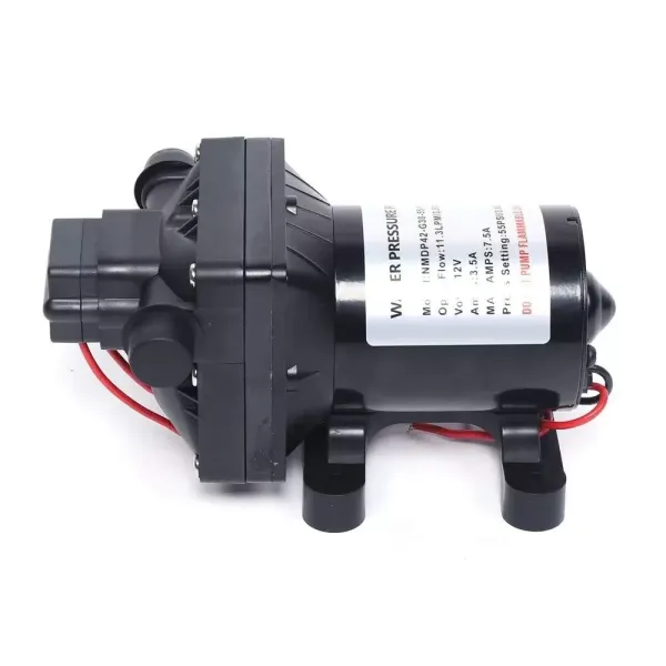 Zelfaanzuigende membraanpomp - Hogedrukwaterpomp - 12V Zelfaanzuigende membraanpomp - Hogedrukwaterpomp - 12V