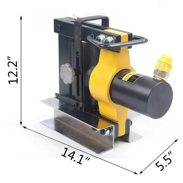 Hydraulische ijzeren staafbuiger, 35.300 lbs, zwaar uitgevoerd, grote buigradius