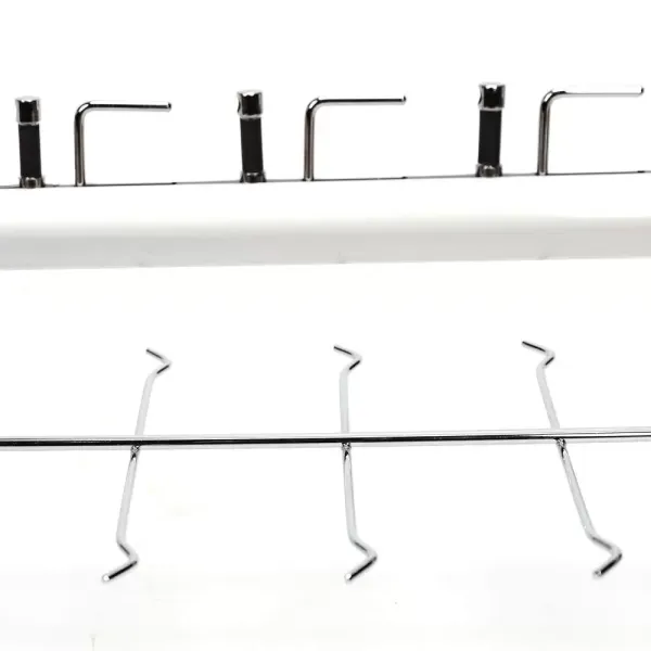 10-pack aluminium brilhouders voor zonnebrillen - opslag en display (14 paar zonder slot)