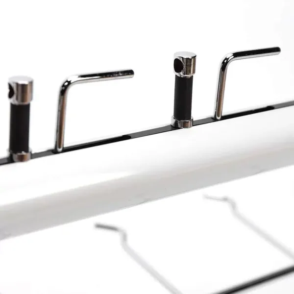 10-pack aluminium brilhouders voor zonnebrillen - opslag en display (14 paar zonder slot) 10-pack aluminium brilhouders voor zonnebrillen - opslag en display (14 paar zonder slot)