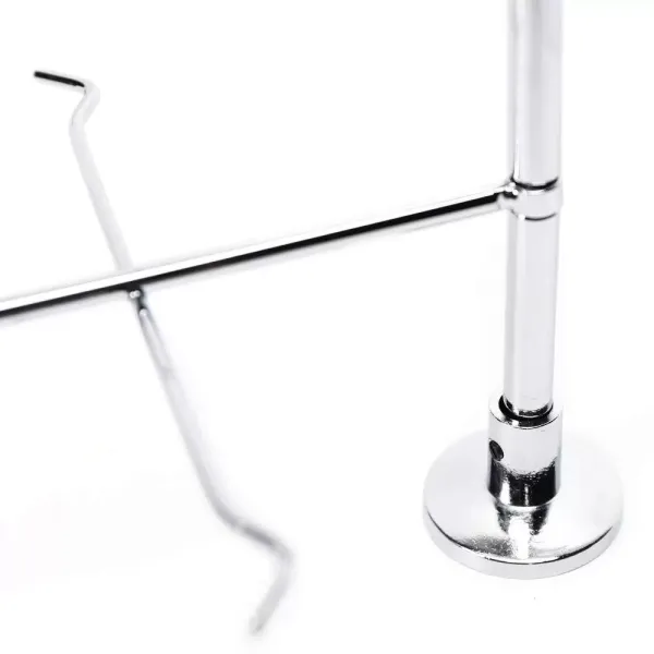 10-pack aluminium brilhouders voor zonnebrillen - opslag en display (14 paar zonder slot)