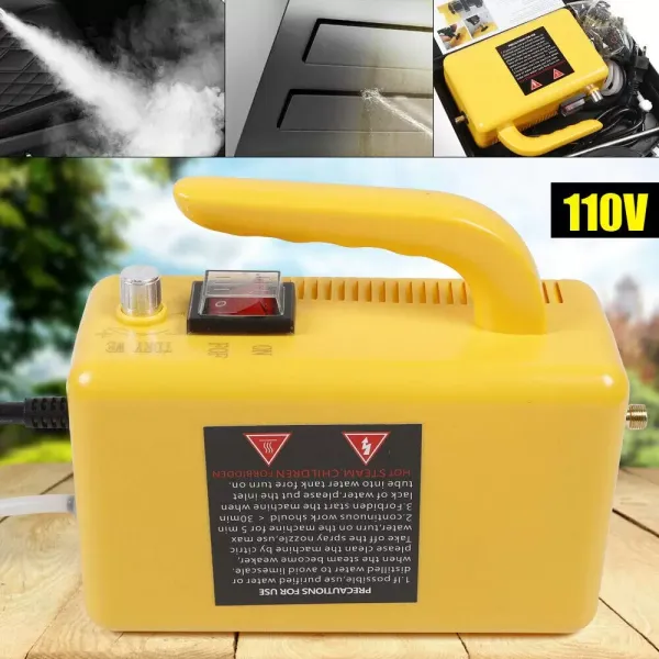 2600 W hogedrukstoomreiniger - handmatig stoomreinigingsgereedschap - meervoudige bescherming - automatische temperatuurregeling 2600 W hogedrukstoomreiniger - handmatig stoomreinigingsgereedschap - meervoudige bescherming - automatische temperatuurregeling