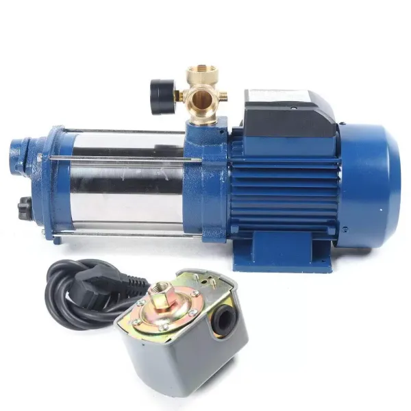 Centrifugaalpomp 1800 W Tuinpomp met motorbeveiligingsschakelaar 2850 tpm.