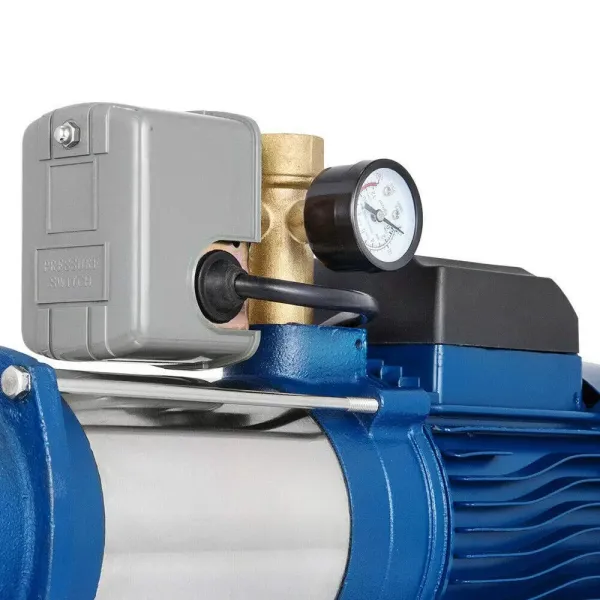 Centrifugaalpomp 1800 W Tuinpomp met motorbeveiligingsschakelaar 2850 tpm.