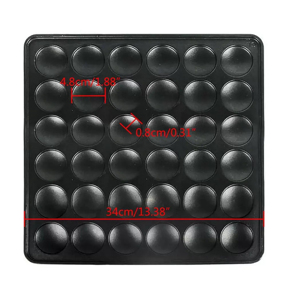 220 V 1000 W Bubble Wafelijzer, 36 Gaten Rvs Eierwafelijzer, Hong Kong Stijl Bubble Ei Wafelijzer