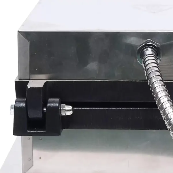 Vierkant wafelijzer 1500 W voor 2 Belgische wafels - Antiaanbaklaag - Met timer en thermostaat Vierkant wafelijzer 1500 W voor 2 Belgische wafels - Antiaanbaklaag - Met timer en thermostaat