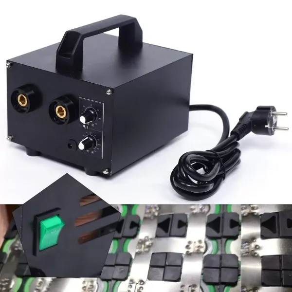 Snoerloos lasstation - 6700 W - 1600 A - LED - Draagbaar lasstation - 220 V