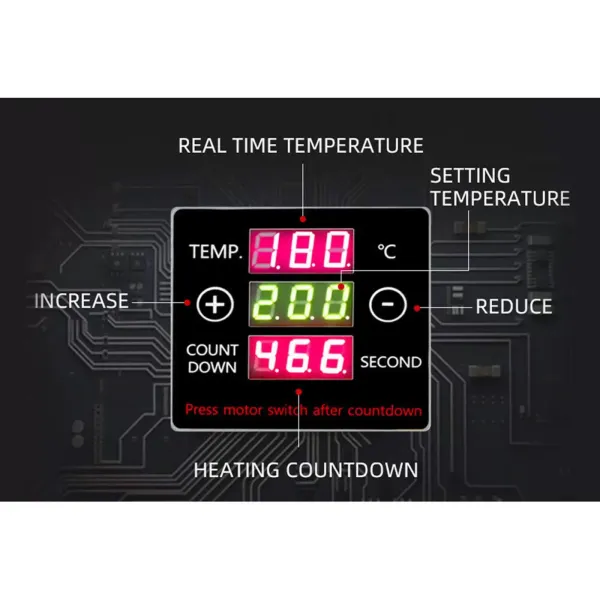 750W automatische oliemachine - Voor kokosnoot, raapzaad, sesam, pinda, kokosnoot - 50-250 °C