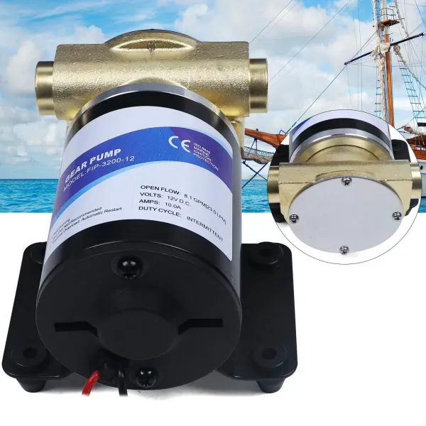 Dekwaspomp - Dompelpomp - Membraanpomp - Membraanpomp - Watertank aan boord