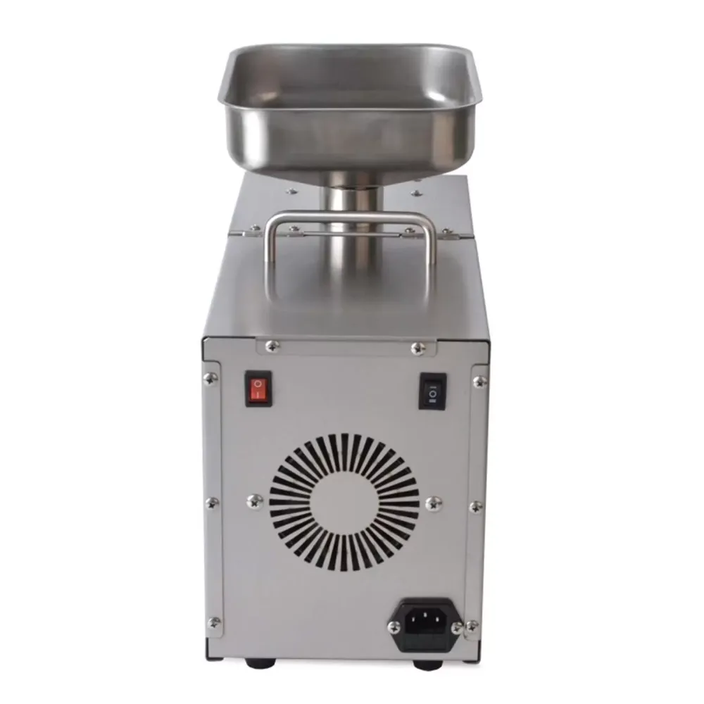 Olie-extractiemachine Oliepers 600W Oliepers 304 roestvrij staal voor pinda zonnebloem walnoot olijf kokosnoot vlasolie