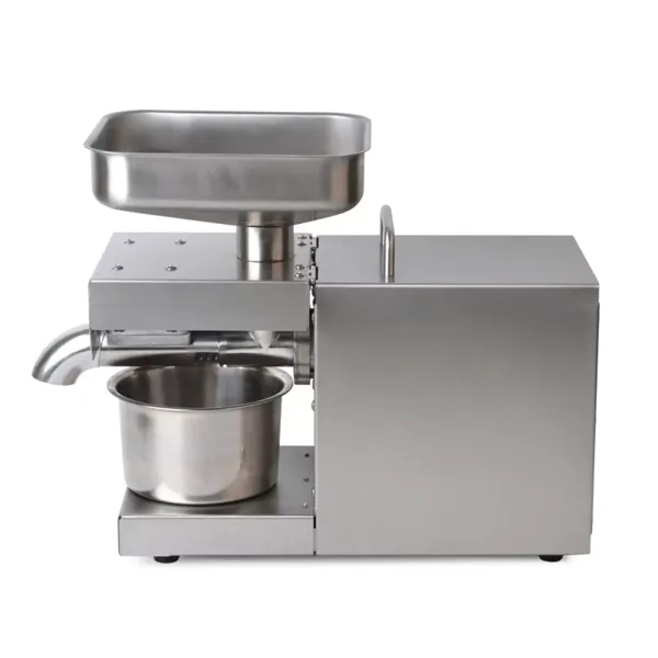 Olie-extractiemachine Oliepers 600W Oliepers 304 roestvrij staal voor pinda zonnebloem walnoot olijf kokosnoot vlasolie