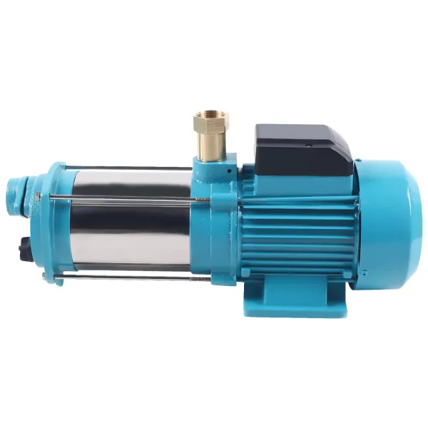 Centrifugaal tuinpomp IP44 1300 W 4000 l/u 2850 rpm met regelaar in RVS en gietijzer