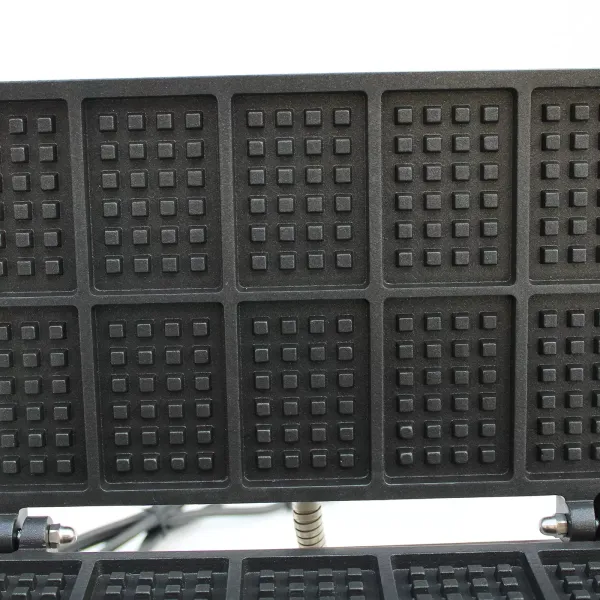 Elektrische Wafel Machine Rvs Wafelijzer 10 Raster Commerciële Wafelijzer Machine 1500W 50 ~ 300℃ Elektrische Wafel Machine Rvs Wafelijzer 10 Raster Commerciële Wafelijzer Machine 1500W 50 ~ 300℃