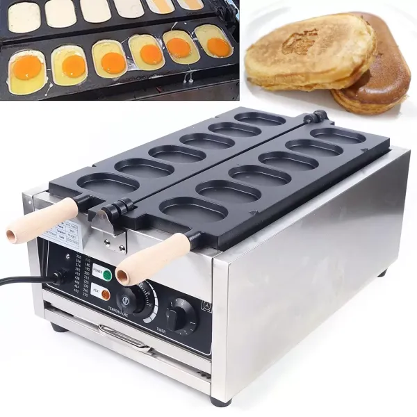 Commercieel wafelijzer - Wafelijzer - Wafelijzer - Incubator - Pannenkoeken - Elektrisch wafelijzer - Antiaanbaklaag - 3000 W Commercieel wafelijzer - Wafelijzer - Wafelijzer - Incubator - Pannenkoeken - Elektrisch wafelijzer - Antiaanbaklaag - 3000 W