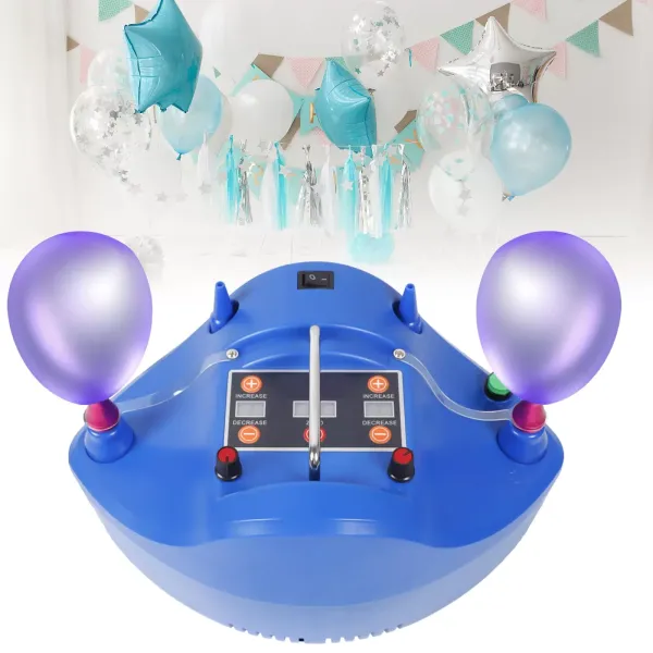 1200W elektrische ballonpomp, balloninflator, draagbare inflator, voor feest, bruiloft, verjaardag, reclame en festivaldecoratie