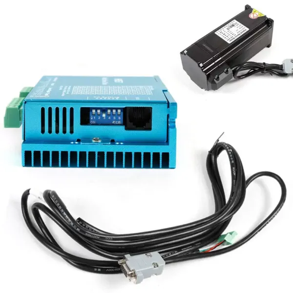 Stappenmotor met gesloten lus Nema 23 4A 3,6 Nm stappenmotor met HBS57 driverkit