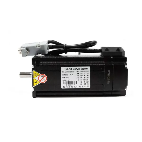 Stappenmotor met gesloten lus Nema 23 4A 3,6 Nm stappenmotor met HBS57 driverkit