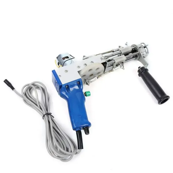 Elektrisch tapijttuftpistool Cut Flor - Duurzaam - Elektrisch tuftpistool - 5000 RPM - Elektrische tapijtsnijder - 50W - 220V Elektrisch tapijttuftpistool Cut Flor - Duurzaam - Elektrisch tuftpistool - 5000 RPM - Elektrische tapijtsnijder - 50W - 220V