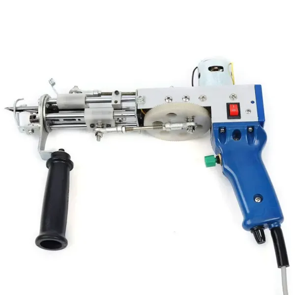 Elektrisch tapijttuftpistool Cut Flor - Duurzaam - Elektrisch tuftpistool - 5000 RPM - Elektrische tapijtsnijder - 50W - 220V Elektrisch tapijttuftpistool Cut Flor - Duurzaam - Elektrisch tuftpistool - 5000 RPM - Elektrische tapijtsnijder - 50W - 220V
