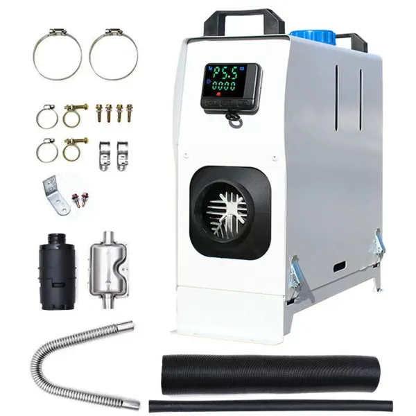 Dieselverwarmer - 5000W 12V dieselluchtverwarmer Autoverwarmer met LCD-scherm Dieselverwarmer voor vrachtwagencamper