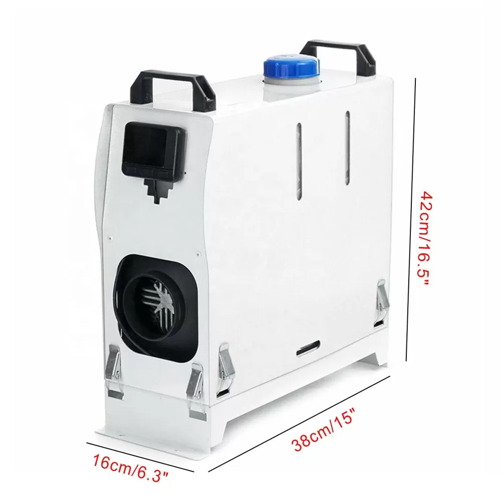 Dieselverwarmer - 5000W 12V dieselluchtverwarmer Autoverwarmer met LCD-scherm Dieselverwarmer voor vrachtwagencamper