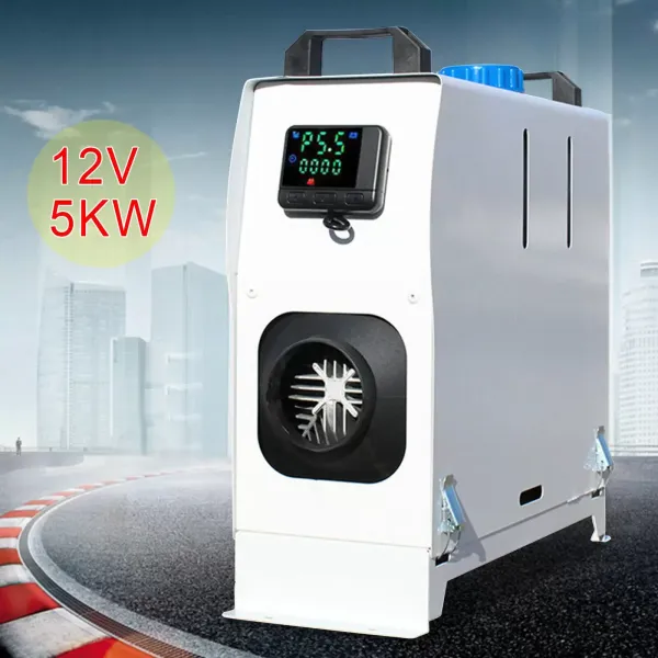 Dieselverwarmer - 5000W 12V dieselluchtverwarmer Autoverwarmer met LCD-scherm Dieselverwarmer voor vrachtwagencamper Dieselverwarmer - 5000W 12V dieselluchtverwarmer Autoverwarmer met LCD-scherm Dieselverwarmer voor vrachtwagencamper