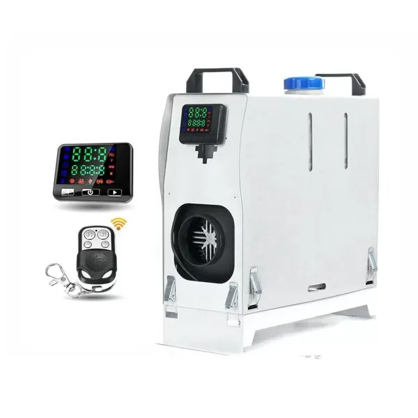 Dieselverwarmer - 5000W 12V dieselluchtverwarmer Autoverwarmer met LCD-scherm Dieselverwarmer voor vrachtwagencamper