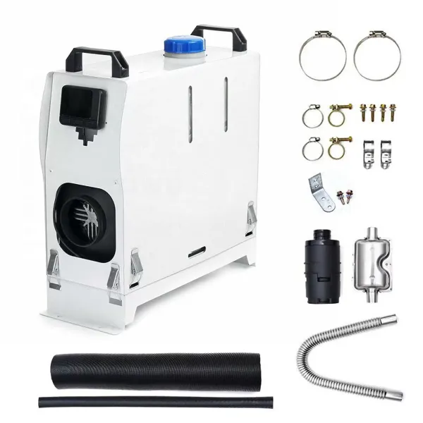 Dieselverwarmer - 5000W 12V dieselluchtverwarmer Autoverwarmer met LCD-scherm Dieselverwarmer voor vrachtwagencamper