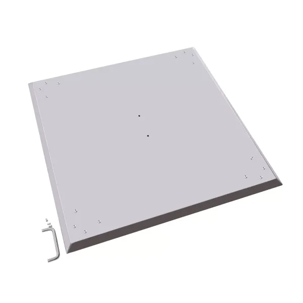 Vuurplaatsafdekking 30" x 30" x 13" roestvrij staal 1,5 mm dik deksel met opvouwbare poten en draaggreep Vuurplaatsafdekking 30" x 30" x 13" roestvrij staal 1,5 mm dik deksel met opvouwbare poten en draaggreep