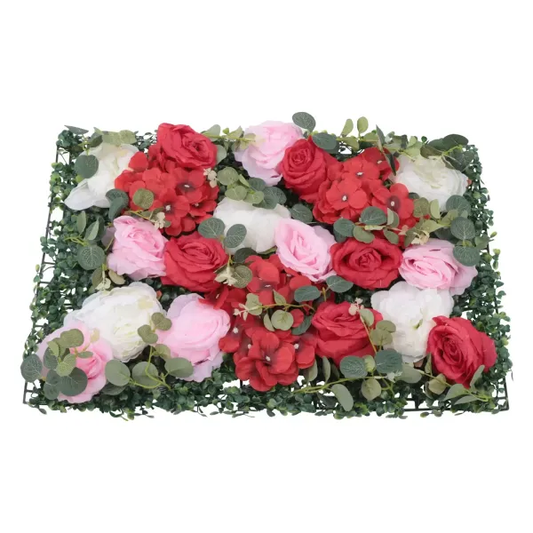 6 stuks bloem wandpaneel kunstbloem muur kunstplanten DIY bruiloft achtergrond wanddecoratie voor tuin bruiloft decor