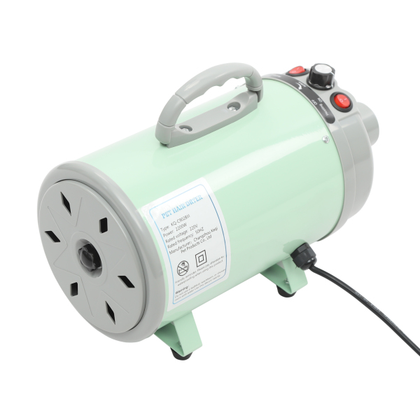 Pet Hair Dryer, Electric Dog Cat Hair Dryer, Pet Drying Machine with 4 Nozzles - Green Pet Hair Dryer, Electric Dog Cat Hair Dryer, Pet Drying Machine with 4 Nozzles - Green