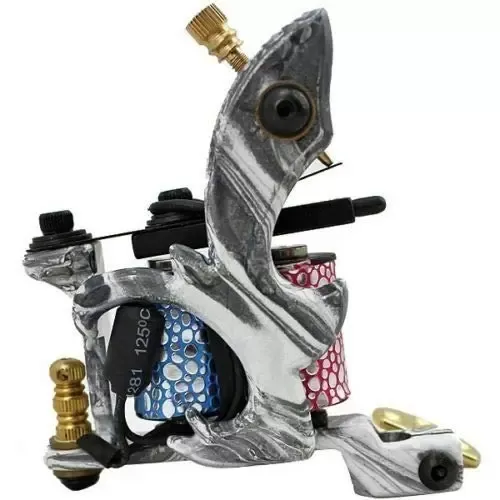 Tattoo Machine Complete tattoo-machineset voor tattoo-machine 2 legering tattoo-grepen 40 inkten LCD-voeding
