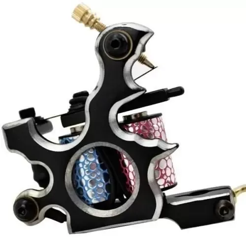 Tattoo Machine Complete tattoo-machineset voor tattoo-machine 2 legering tattoo-grepen 40 inkten LCD-voeding