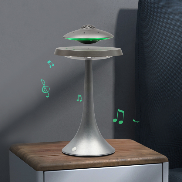 Grijze Maglev Kleurrijk licht en geluid Gebruikt om muziek af te spelen Licht en versier uw woonkamer Slaapkamer 5.2 LED Voor winkels aan de straatkant Camping