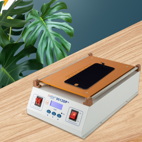 2 in 1 LCD-schermreparatiemachine Vacuüm 14-inch glazen verwarmingsplaat Touchscreen-separatorplatform