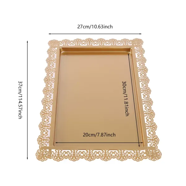 Set van 8 gouden taartstandaards voor dessert- en bruiloftsfeestdecoratie Set van 8 gouden taartstandaards voor dessert- en bruiloftsfeestdecoratie