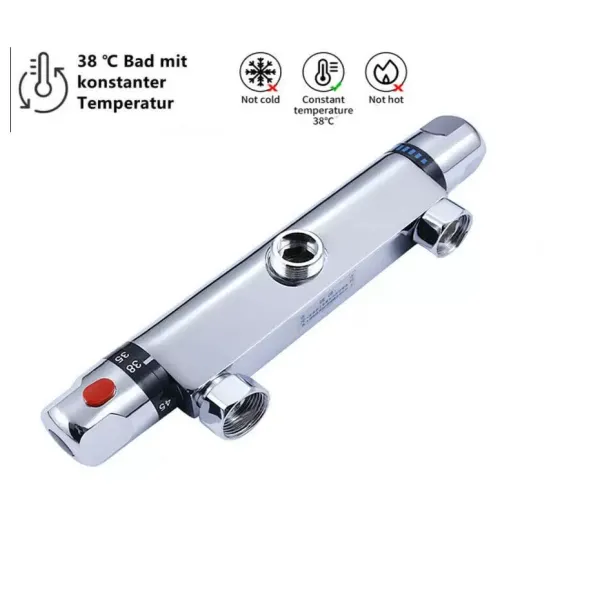 Thermostatische douchemengkraan - Opbouwmontage - 20 tot 50°C - Chroom