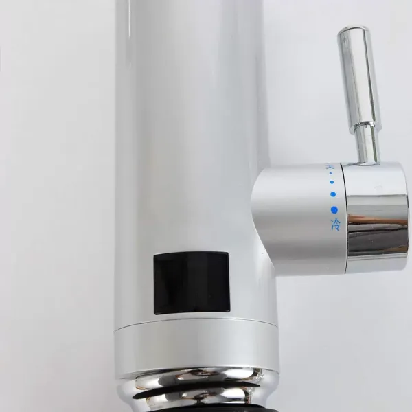 360° roterende elektronische boiler Slimme verwarmingskraan LED-temperatuurweergave Snelle verwarmingskraan voor keukenbadkamer