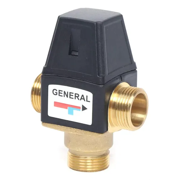 3-wegmengkraan voor warm en koud water - Bescherming tegen verbranding - Thermostaatkop DN20 - 1,9 m3/h 3-wegmengkraan voor warm en koud water - Bescherming tegen verbranding - Thermostaatkop DN20 - 1,9 m3/h
