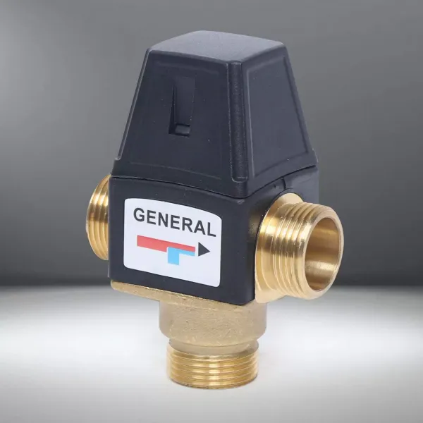 3-wegmengkraan voor warm en koud water - Bescherming tegen verbranding - Thermostaatkop DN20 - 1,9 m3/h 3-wegmengkraan voor warm en koud water - Bescherming tegen verbranding - Thermostaatkop DN20 - 1,9 m3/h