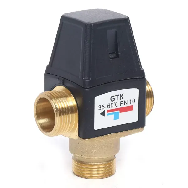 3-wegmengkraan voor warm en koud water - Bescherming tegen verbranding - Thermostaatkop DN20 - 1,9 m3/h 3-wegmengkraan voor warm en koud water - Bescherming tegen verbranding - Thermostaatkop DN20 - 1,9 m3/h