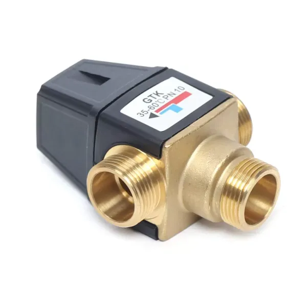 3-wegmengkraan voor warm en koud water - Bescherming tegen verbranding - Thermostaatkop DN20 - 1,9 m3/h 3-wegmengkraan voor warm en koud water - Bescherming tegen verbranding - Thermostaatkop DN20 - 1,9 m3/h